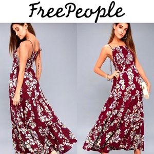 Free people garden party maxi dress